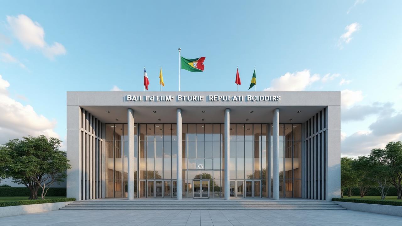 Edifício governamental moderno